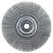 Weiler 8" Narrow Face Crimped Wire Wheel, .006" Steel Fill, 3/4" Arbor Hole 1138 - alternate 1